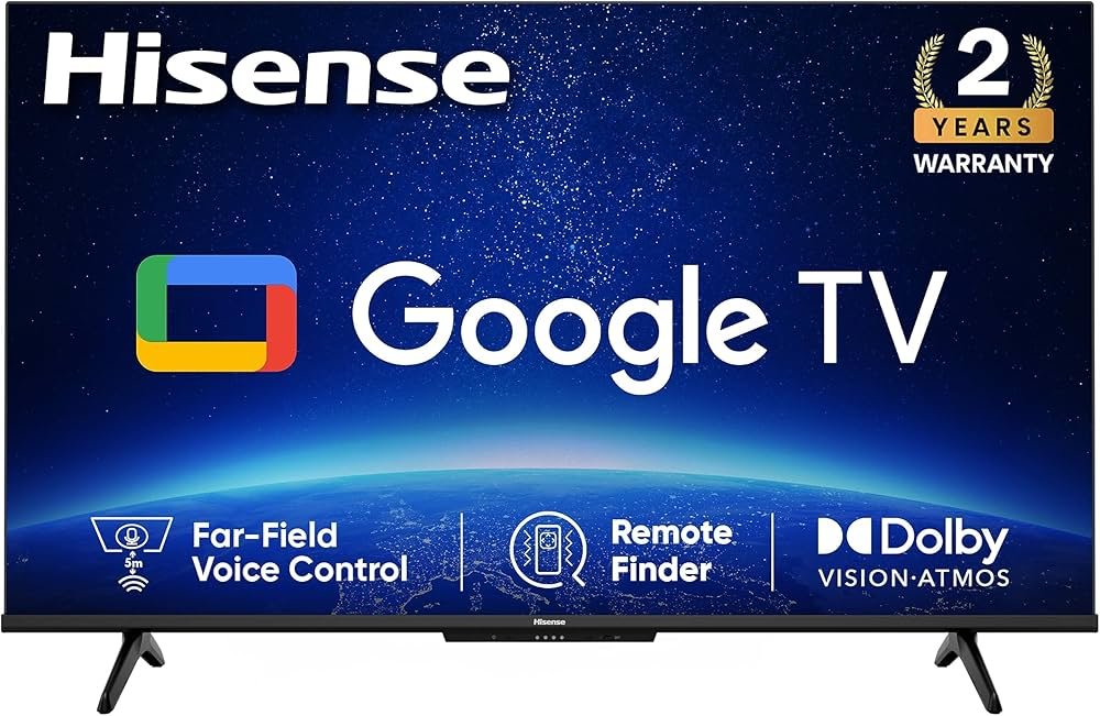 Hisense Smart TV displaying high-quality picture
